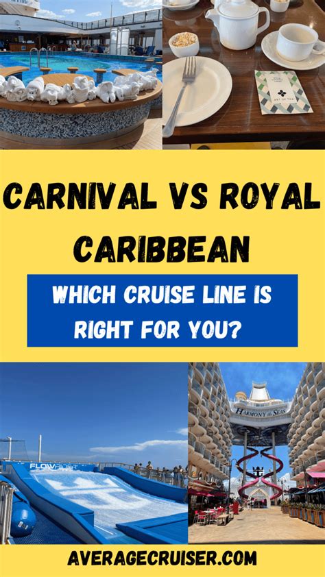 Royal Caribbean Verses Carnival Cruises Average Cruiser