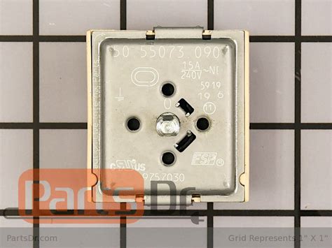 WP9757030 Whirlpool Surface Element Switch Parts Dr