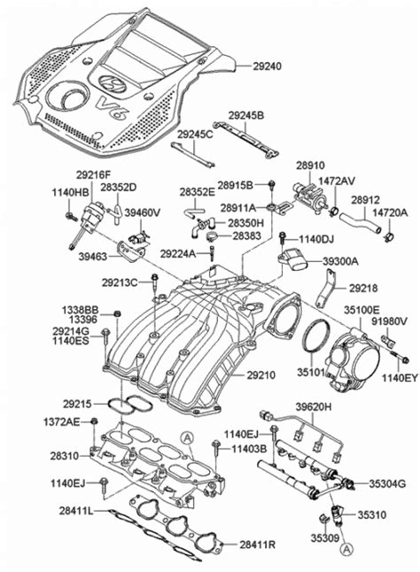 C Genuine Hyundai Gasket Surge Tank