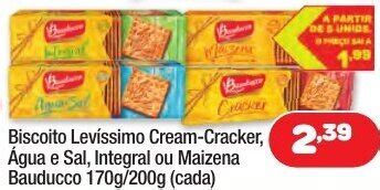 Biscoito Levissimo Cream Cracker Agua E Sal Integral Ou Maizena