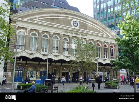 Front Entrance To Fenchurch Street Station Hi Res Stock Photography And