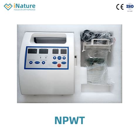 Iso Ce Approved Negative Pressure Wound Therapy Suction Npwt Vac