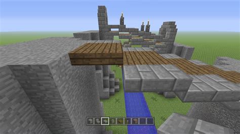 Schr Ge Br Cke Bauen Minecraft Tutorial Youtube