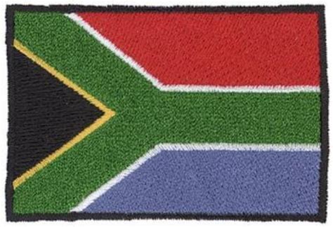 South Africa Flag Machine Embroidery Design Embroidery Library At