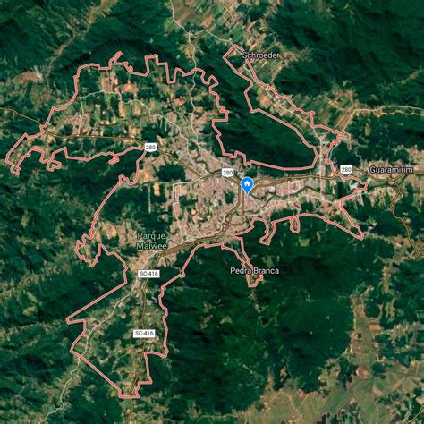 timelapse  google mostra como jaragua  sul mudou desde