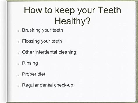 Oral Hygiene Ppt Ppt