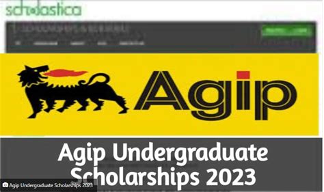 Agip Undergraduate Scholarships 2023 Complete Guide Whitebeetles