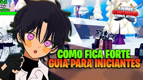 Como Jogar E Upar Rapido No Anime Sword Simulator Sendo F P