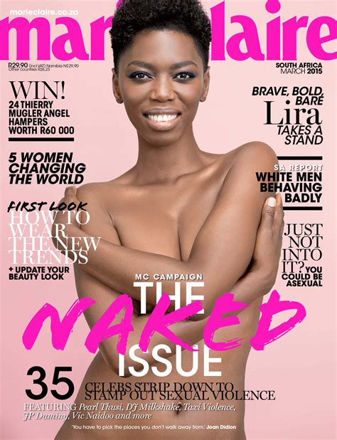 Marie Claire Naked Issue Finally Out Hypress Live