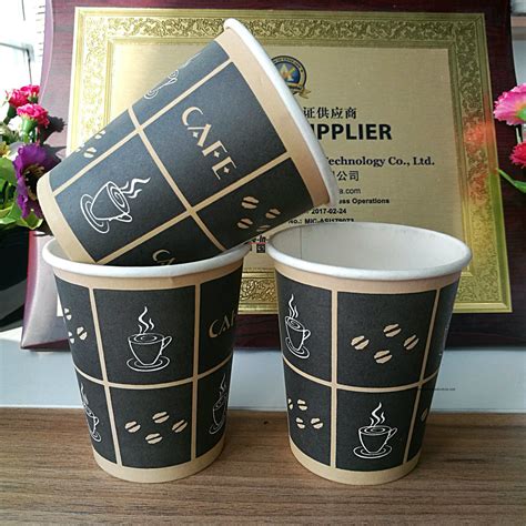 Hot Selling New Design Disposable Coffee Paper Cup Factory Custom Logo