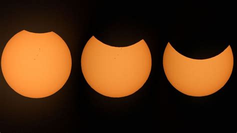 Partial Solar Eclipse Live Updates Space