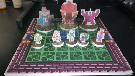 Custom Made Paper Minis Enhanced With Foam Core And Toothpicks R