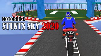 Motor Bike Stunts Sky 2020 Jogo Grátis Online FunnyGames