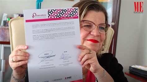 Nadine Gasman Asume La Presidencia Del Observatorio De Participación Política De Las Mujeres