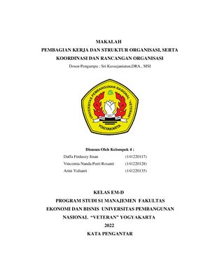 Makalah BAB 10 Strategi DAN Analisis Persaingan MAKALAH MANAJEMEN