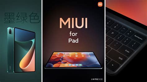 Mi Pad 5 Mi Pad 5 Pro 5G Một series máy tính bảng mới đáng tiền