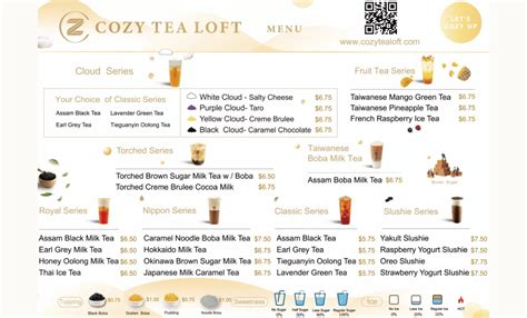 美國 最新菜單 飲料店加盟御私藏cozy Tea Loft 手搖飲加盟飲料店創業首選手搖加盟10大優勢台灣珍珠奶茶專家