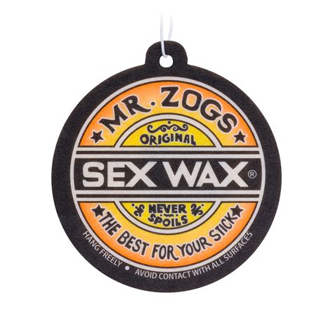 Sexwax Air Freshener Cf Mr Zog S Surfboard Wax