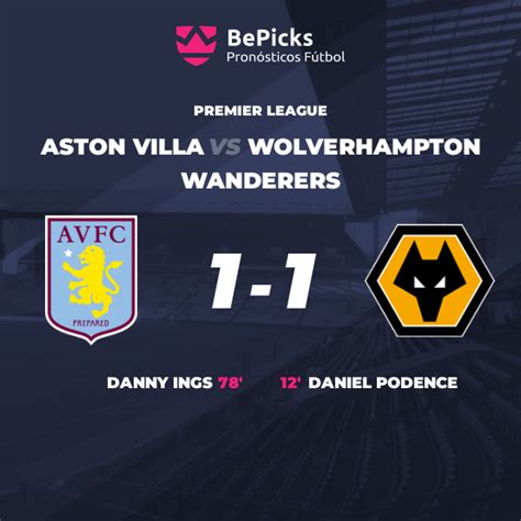 Aston Villa Vs Wolverhampton Wanderers Pronósticos Cuotas Previa Y