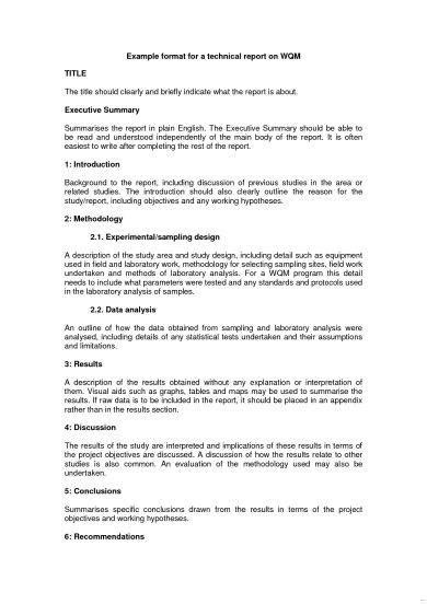 English Report Writing For Students 29 Examples Format How To