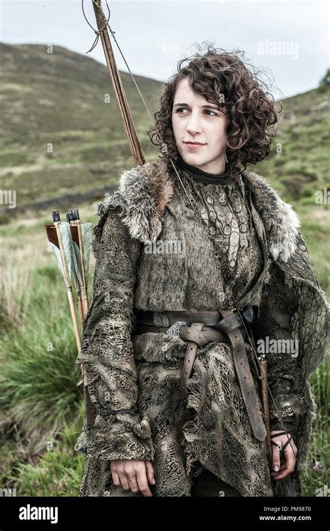 GAME OF THRONES Episode 21 Season 3 Episode 1 Ellie Kendrick Stock