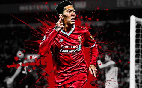 Roberto Firmino Soccer Bobby Liverpool Fc Liverpool Brazilian Hd