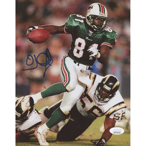 O J Mcduffie Signed Dolphins X Photo Jsa Pristine Auction