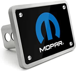 Amazon IPick Image Made For Mopar Logo UV Graphic Black Billet