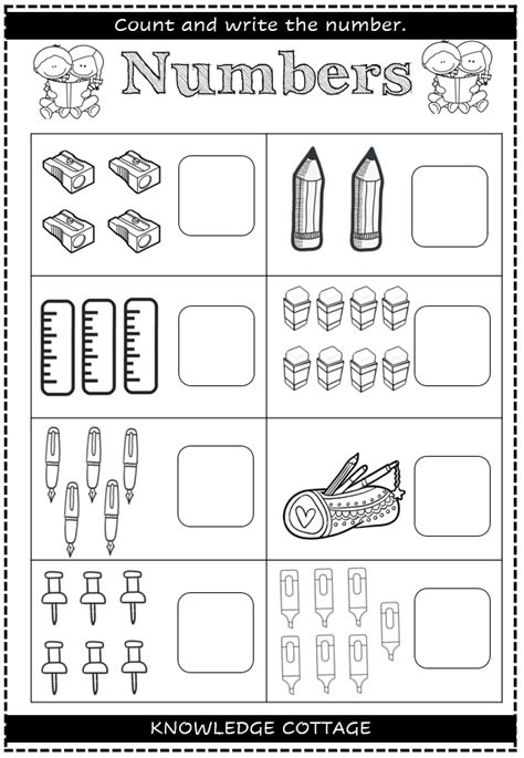 Numbers free printable worksheet – Artofit