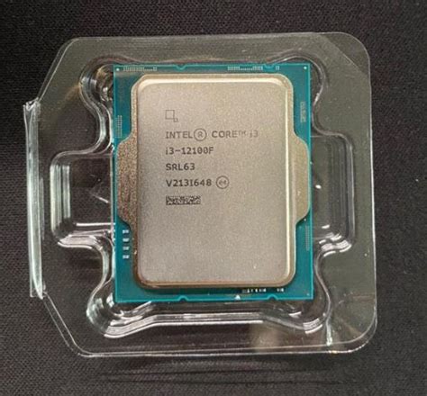 Cpu Intel Core I3 12100f 33ghz Turbo 43ghz 4 Nhân 8 Luồng Lga1700