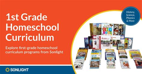 1st Grade Homeschool Curriculum Packages All Subjects Worksheets Library