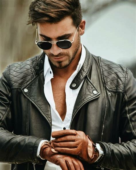 Pin By Christine Wong On Men Style Celebrities Leather Jacket Alex