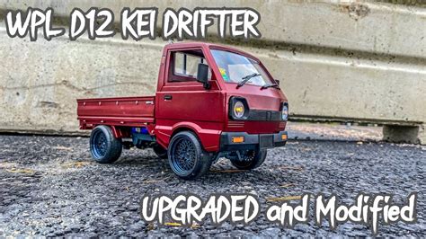 Wpl D Kei Truck Drift Edition Youtube