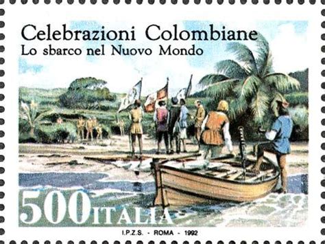 1992 Celebrazioni Colombiane Nel 5 Centenario Della Scoperta Dell