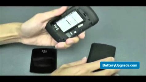 Blackberry Curve 8520 Extended Battery Replacement Instructions