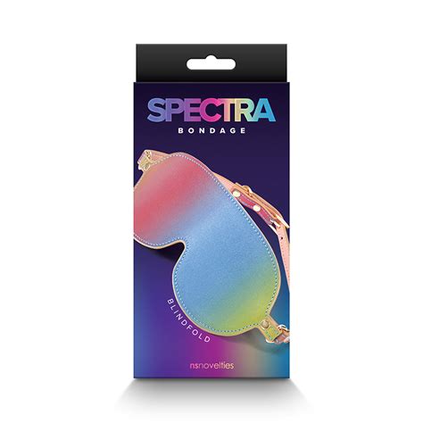 Spectra Bondage Blindfold Rainbow – Adult Store