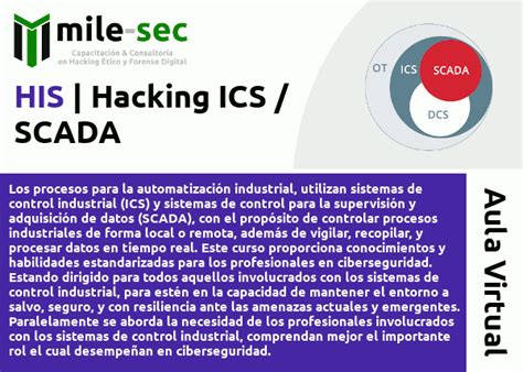 Curso Hacking Ics Scada Mile Sec