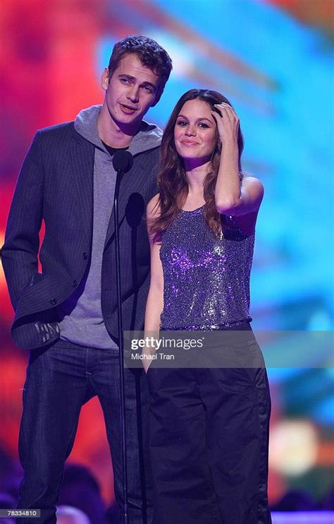 Hayden Christensen And Rachel Bilson At Awards Ceremony