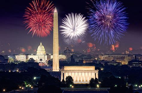 4th Of July Fireworks Around The Usa