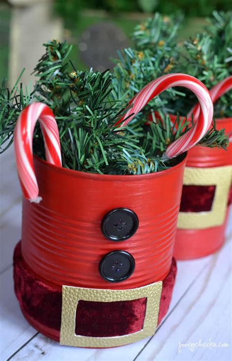 Decoração de Latas para Natal 15 ideias lindas Dicas Práticas