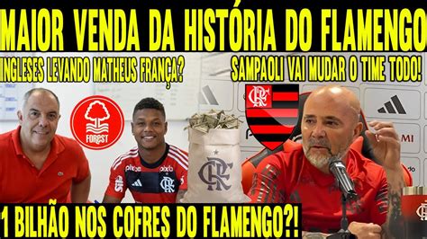 A Maior Venda Da Hist Ria Do Flamengo Sampaoli Vai Mudar Tudo No Time