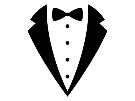 Tuxedo SVG Tuxedo Suit Silhouette Tuxedo Clipart Tuxedo Cut, 44% OFF