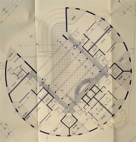 Original MARIO BOTTA Plan Von 1986 LUGANO Architektur Kaufen Auf