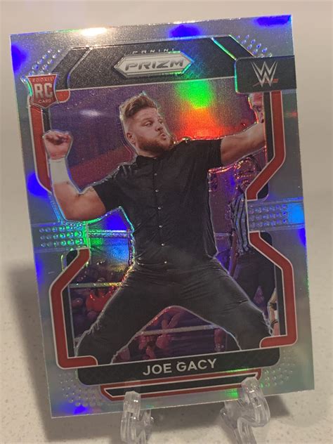 Prizm Wwe Joe Gacy Rookie Rc Silver Prizm Nxt Ebay