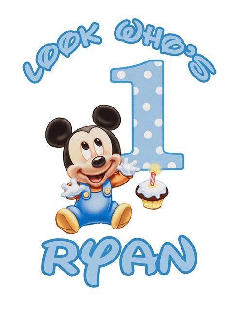 Mickey Mouse Birthday Clipart Free Download On Clipartmag