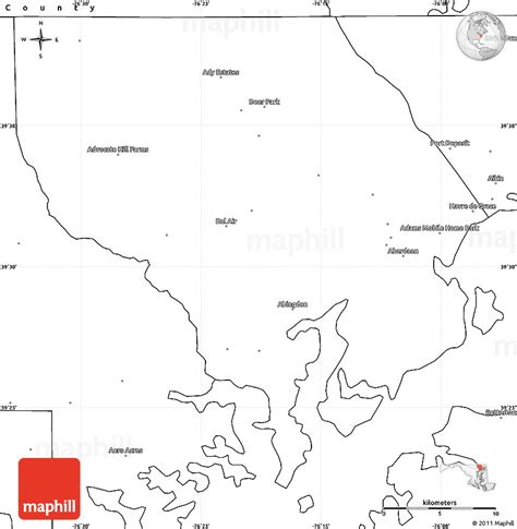 Harford County Map Printable