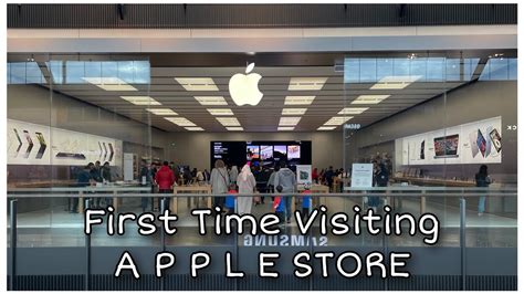 My First Time Visiting To An Apple Store Melbourne Australia Youtube