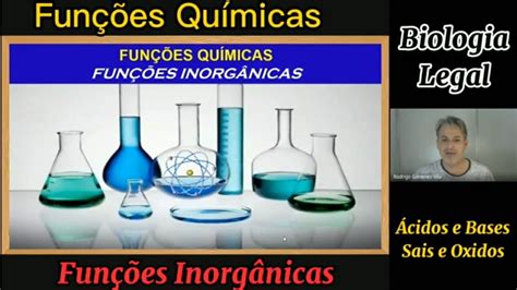 Fun Es Qu Micas Ou Fun Es Inorg Nicas Cidos Bases Sais E Xidos