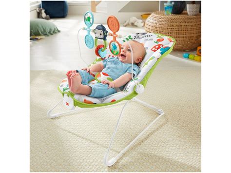 Cadeirinha Da Fisher Price - Cadeirinha de Descanso Fisher-Price FP Core HCF38 - Amigos da Selva 0 a ...