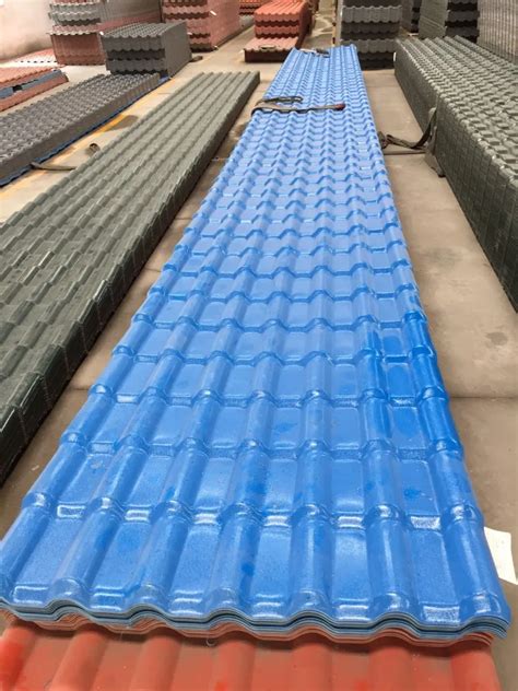 Heat Proof Light Weight Asa Pvc Corrugated Roofing Sheet Spanish